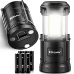 Portable LED camping lantern with AA batteries USA